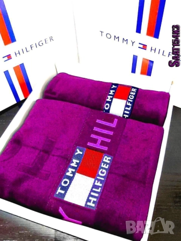 комплект хавлии tommy hilfiger victoria's secret chanel burberry, снимка 2 - Други стоки за дома - 51456337