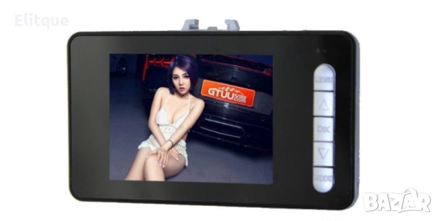 Стилен DVR в златисто или черно с 2,4 инча екран и голям ъгъл на виждане AC81, снимка 5 - Друга електроника - 52814913