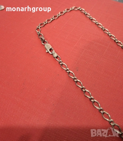 Сребърна верижка, снимка 2 - Колиета, медальони, синджири - 53001697