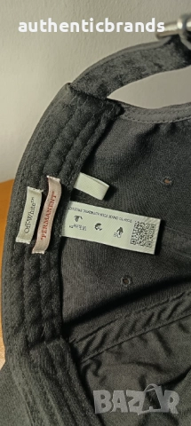 Off-White Black & White Embroidered Arrow Cap Hat Permanent authentic, снимка 6 - Шапки - 52691986
