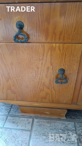 Шкаф скрин за обувки  портманто ретро стар, снимка 11 - Тоалетки - 51367686