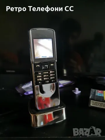 Nokia 8800 Sirocco Silver запазен бг меню, снимка 3 - Nokia - 49022707