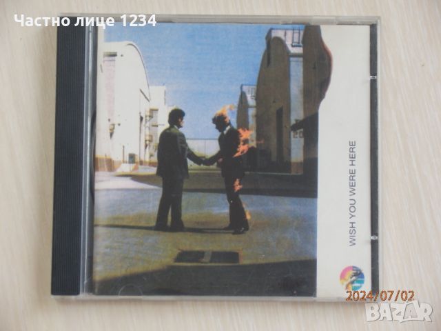 Pink Floyd - Wish You Were Here - 1975, снимка 1 - CD дискове - 45618808