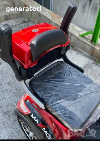 НОВ МОДЕЛ 2024 - Електрическа Триколка FM1-LUX 1500W - RED/BLACK, снимка 6 - Части - 47027897