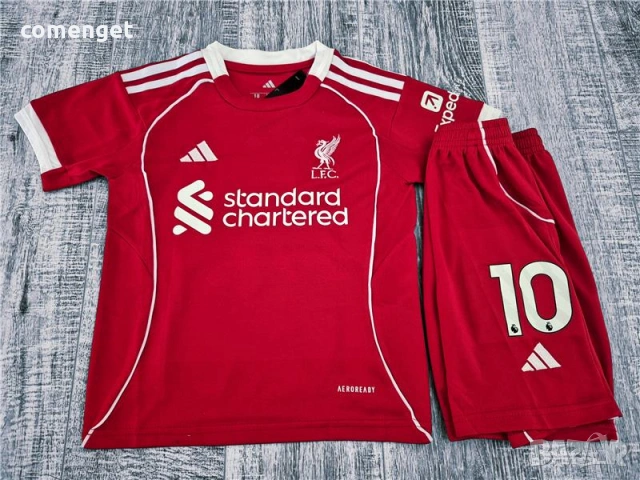 Екипи ARSENAL, BARCELONA, LIVERPOOL, PSG с ИМЕ и НОМЕР! Или на ОТБОР по ТВОЙ избор!, снимка 2 - Детски комплекти - 53440565