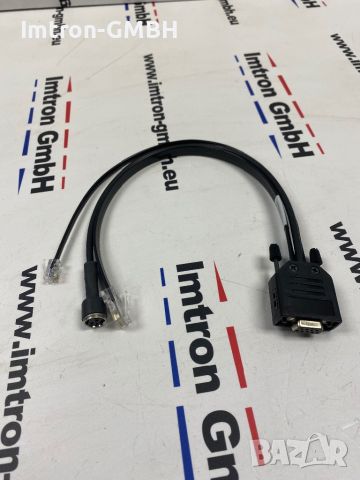 Захранващ кабел DB9 F към RJ48 / RJ14 / Конектор женски 3 pin  - 300 mm, снимка 1 - Друга електроника - 45093096