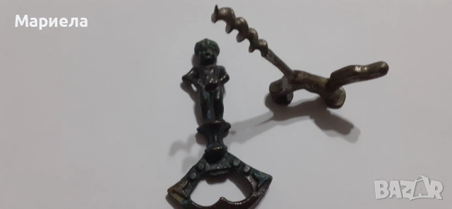 Бронзов тирбушон и отварачка, снимка 5 - Други - 53076393