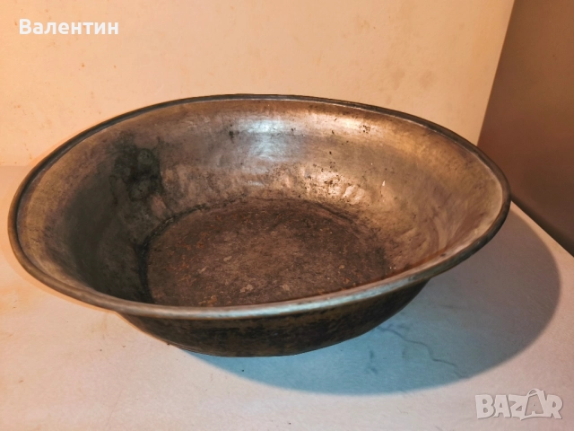 Бакърена тава с НАДПИС 