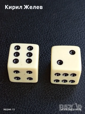 Две стари редки зарчета от соца бакелитови шестранно за КОЛЕКЦИЯ ДЕКОРАЦИЯ 39256