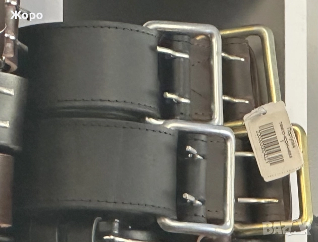 Кожени Колани Офицерски-Черни и Кафяви, снимка 4 - Екипировка - 52428023