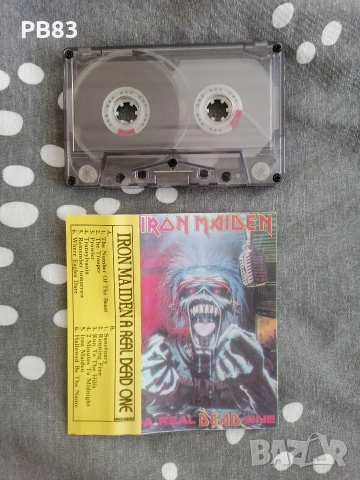 Iron Maiden - A Real Dead One (Аудио Касета) Heavy Metal , снимка 2 - Аудио касети - 54203334