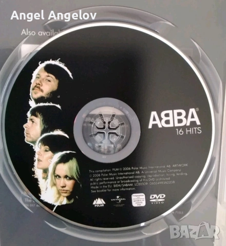 ABBA: 16 Hits DVD 2006 , снимка 3 - DVD филми - 53528757