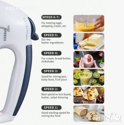 Планетарен миксер, снимка 4 - Миксери - 51549720