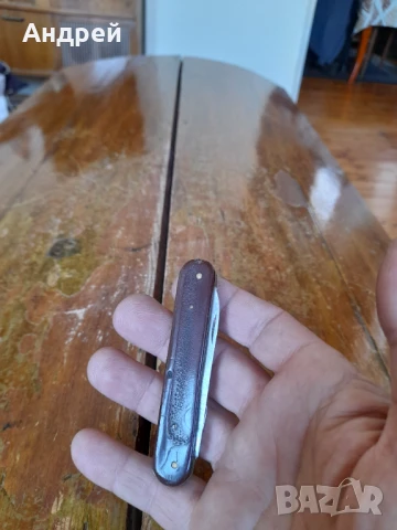 Стар джобен нож,ножче,ножка #126, снимка 2 - Други ценни предмети - 51253593