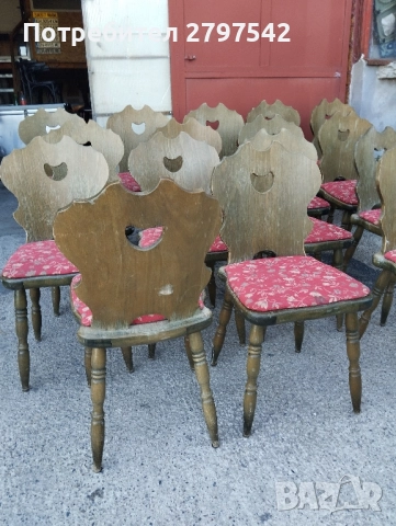 Дървени столове А132, снимка 3 - Столове - 51583055