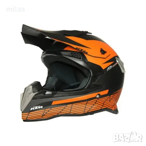 Кросова каска KTM, Full Face, DOT - Size: L - Вело, Мото, Скутер, Бъги, снимка 2 - Аксесоари за велосипеди - 47181045