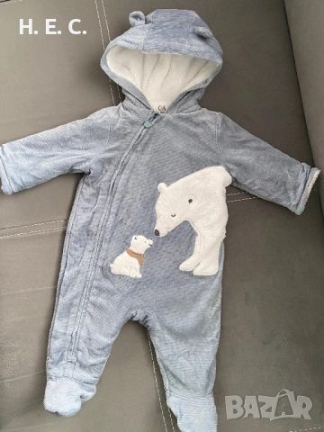 Зимен гащеризон за бебе C&A 62 размер 