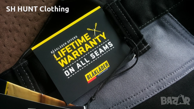 BLAKLADER 1561 Workwear Flame Retardant Trousers размер 48 / M работен панталон W4-325, снимка 11 - Панталони - 52026472