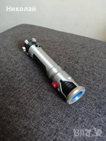 Светлинен меч на Obi Wan Kenobi Lightsaber StarWars Cosplay Comic Con, снимка 4 - Други - 50666793