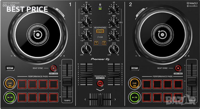 Pioneer DJ DDJ-200 DJ контолер, снимка 1 - Ресийвъри, усилватели, смесителни пултове - 46007305