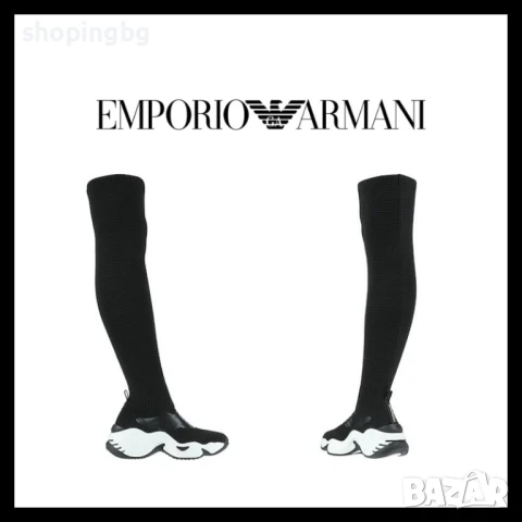 Дизайнерски дамски обувки Emporio Armani тип чорап  299.99 лв., снимка 10 - Други - 51354992