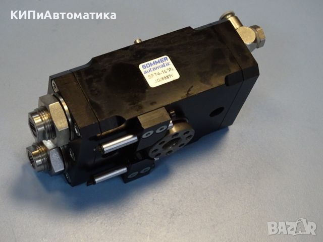 пневматичен ротор SOMMER AUTOMATIC SF74-180N Pneumatic Flat Swivel Unit, снимка 7 - Резервни части за машини - 46581921