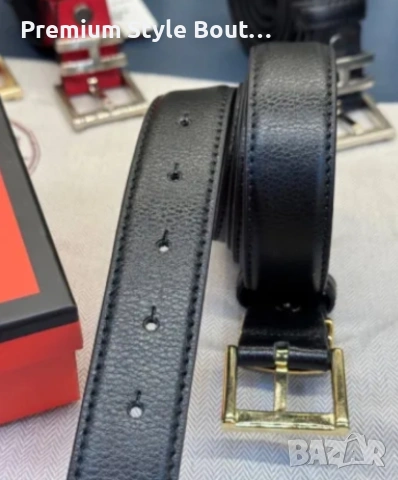 Колани Hermes от естествена кожа , снимка 4 - Колани - 53935515