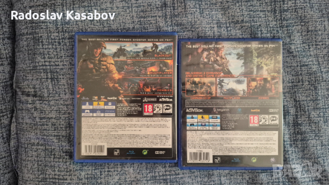 Продавам  Call of duty black ops  3 и 4 цената е за двете игри !, снимка 2 - Игри за PlayStation - 53253873