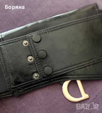 Dior Широк колан с малка чантичка за кръст , снимка 8 - Колани - 48572887