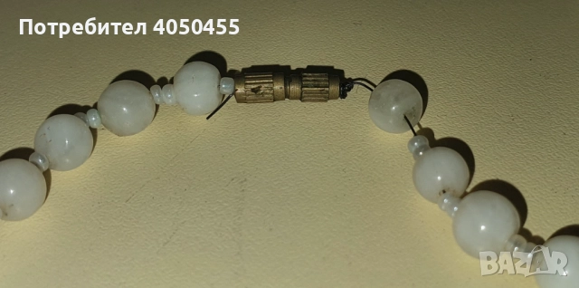 Стара огърлица от лунен камък , снимка 5 - Антикварни и старинни предмети - 52091206