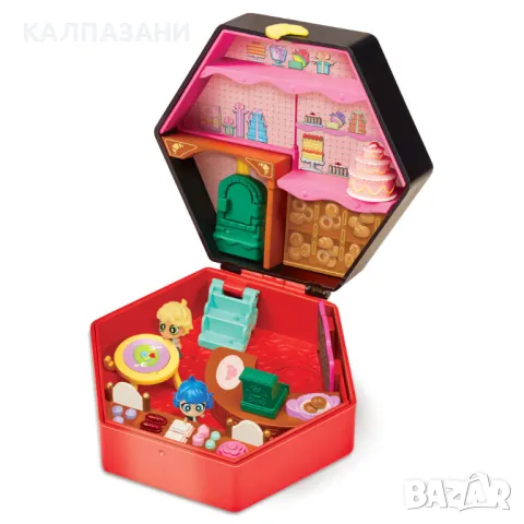 MIRACULOUS Калинката и Котарака Chibi box с 2 героя Панаир/Пекарна 50550, снимка 1 - Игри и пъзели - 47759233