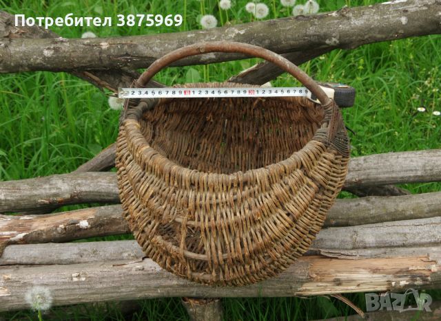 стари плетени кошници, снимка 4 - Антикварни и старинни предмети - 45809190