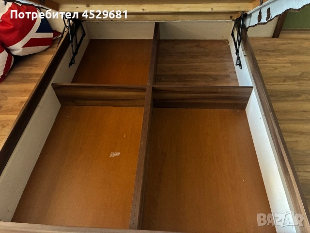 Спалня с матрак и повдигащ механизъм, снимка 2 - Спални и легла - 54243451