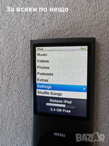 Айпод Apple iPod Nano 4th Generation 8GB A1285, снимка 13 - iPod - 46497392