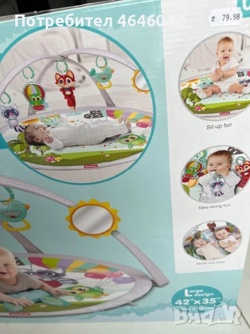 Активна гимнастика за бебе Winfun, снимка 5 - Играчки за стая - 52348811