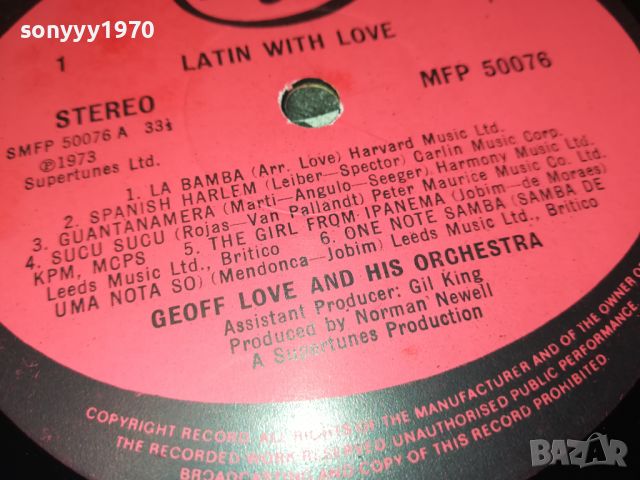 LATIN WITH LOVE-MADE IN ENGLAND 1807241916, снимка 18 - Грамофонни плочи - 46625040