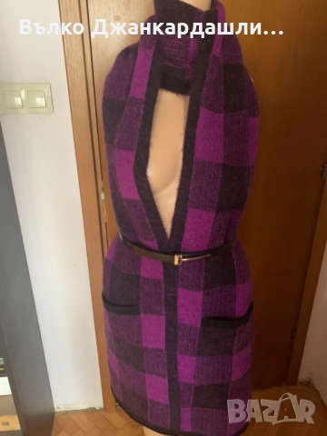 Голям (oversize) шал Escada ( мохер и вълна)