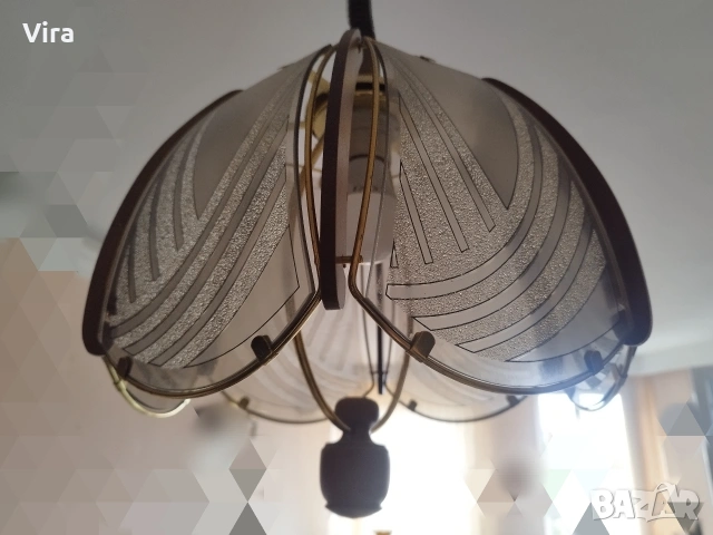 Лампа за таван, пендел немски, снимка 6 - Лампи за таван - 53309873