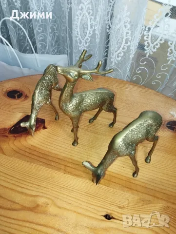 бронзови еленчета, снимка 1