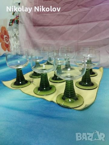 9 броя Roemer Schott Zwiesel W.Германия 70, снимка 12 - Сервизи - 53612201