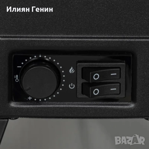 Електрическа камина HOMCOM с реалистичен пламъчен ефект, снимка 3 - Камини - 52385035