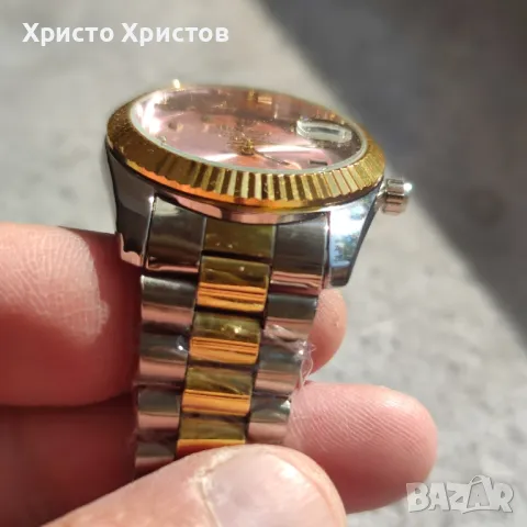 Дамски луксозни часовници 6 цвята Rolex Oyster Perpetual Datejust bicolour , снимка 12 - Дамски - 46997682