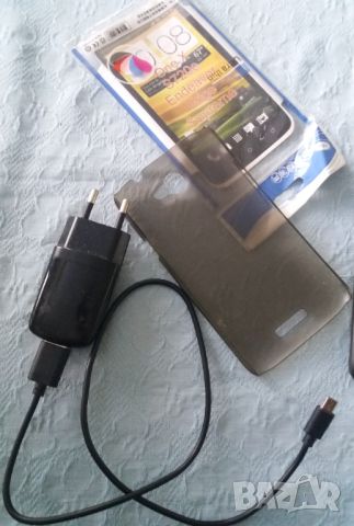 Зарядно устройство и калъфче за Мобилен телефон HTC OneX16GB S720E с , снимка 1 - Оригинални зарядни - 35588827