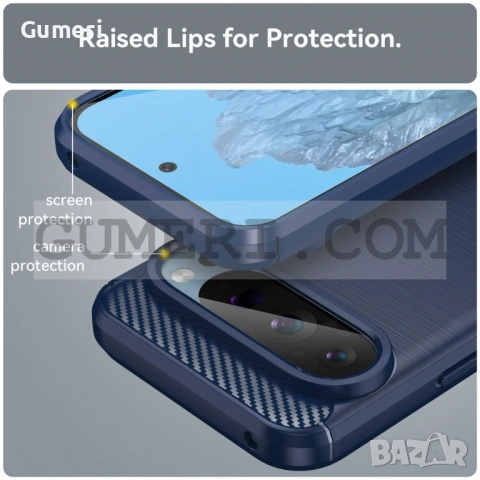 Гръб "Карбон Шарк" за Google Pixel 9, снимка 8 - Калъфи, кейсове - 53260646