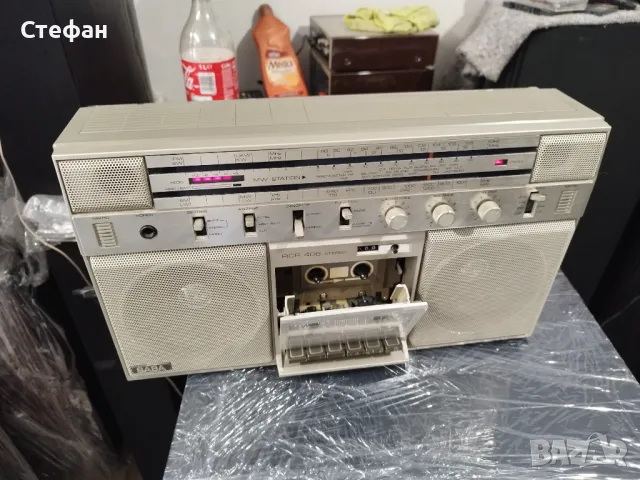 SABA RCR 406 Stereo Ghettoblaster Recorder, снимка 6 - Радиокасетофони, транзистори - 49917991