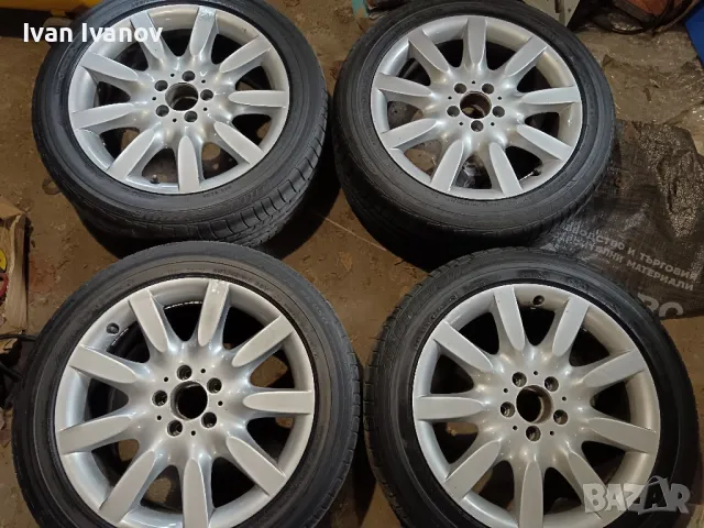 Оригинални джанти с гуми 18 цола за mercedes s w221