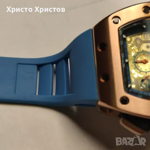 Мъжки луксозен часовник Richard Mille RM 11 -05 Automatic Winding Flyback Chronograph Gmt  Limited , снимка 11 - Мъжки - 46932854