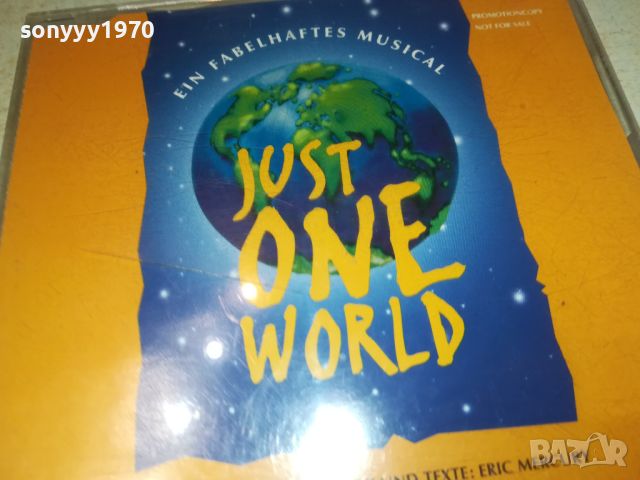 JUST ONE WORLD ВНОС CD GERMANY 1807241949, снимка 3 - CD дискове - 46625318