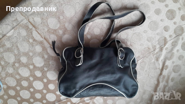 Стилна дамска чанта от естествена кожа – Произведена в Италия