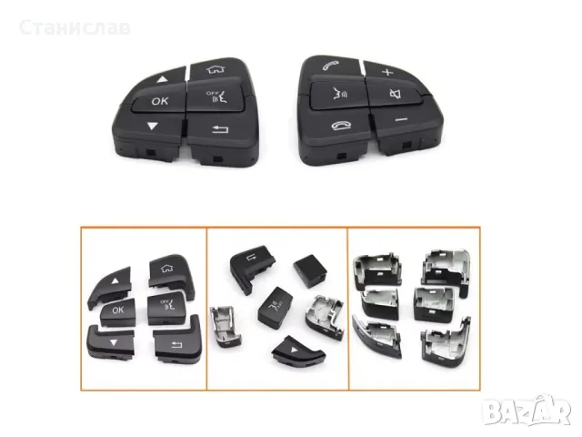 Mercedes C-Class W205 Pre-Face Капачета за волан , снимка 3 - Части - 50219456